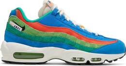 Кроссовки Nike Air Max 95 SE 'Running Club - Light Photo Blue', синий dh2718 400 | blue