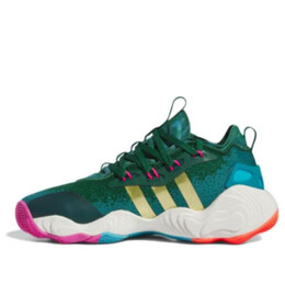 Кроссовки trae young 3 ''96 olympics' Adidas, зеленый ie9301 | team dark green/gold metallic/arctic fusion
