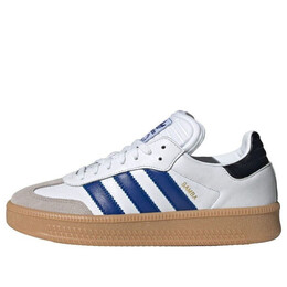 Кроссовки samba xlg 'cloud white royal blue' Adidas, белый ie9182 | white/royal blue/gum