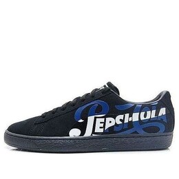 Кроссовки pepsi x suede classic 'black' Puma, черный 366332-02 | black