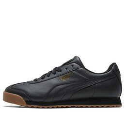 Кроссовки roma classic 'black gum' Puma, черный 366408-02 | black