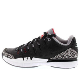 Кроссовки zoom vapor tour aj3 'black white' Nike, черный 709998-010 | black/cement grey-white