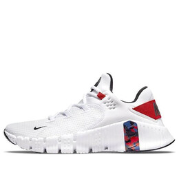 Кроссовки free metcon 4 'veterans day' Nike, белый dj3020-106 | white/gym red/deep royal blue/black