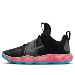 Кроссовки react hyperset se 'south beach' Nike, черный dj4473-064 | black/pink/blue