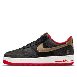 Кроссовки air force 1 '07 lx 'spades' Nike, черный dj5184-001 | black/red/gold