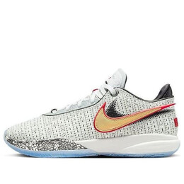 Кроссовки lebron 20 ep 'the debut' Nike, серый dj5422-100 | gray/red