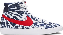 Кроссовки Nike Blazer Mid '77 Vintage 'Blue Tie-Dye', синий cz7874 600 | blue