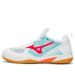 Кроссовки fang zero ii 'white coral blue' Mizuno, белый 71ga219011 | white/blue/red/orange