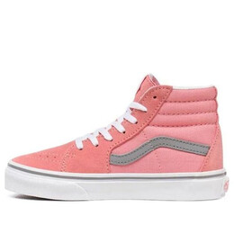 Кроссовки pop sk8-hi kids pink/grey pinkgray Vans, серый vn0a4buwxwe | pinkgray
