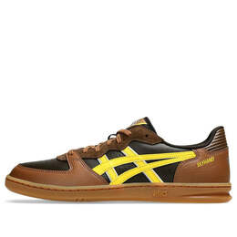 Кроссовки skyhand og 'black coffee yellow' Asics, черный 1203a451-201 | black coffee/tai-chi yellow