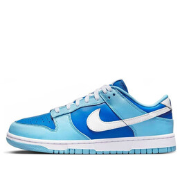 Кроссовки dunk low retro qs 'argon' 2022 Nike, мультиколор dm0121-400 | flash/white-argon blue-flash