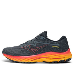 Кроссовки wave rider 27 'black orange' Mizuno, черный j1gc230351 | black/orange