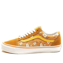 Кроссовки undefeated x og old skool lx 'u-man bistro - buckthorn brown' Vans, желтый vn0a4p3x7ao | yellow
