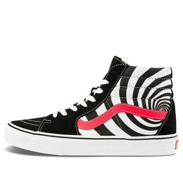 Кроссовки sk8-hi 'swirl' Vans, черный vn0a4u3c2u1 | black/white