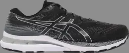 Кроссовки gel kayano 28 2e wide 'black white' Asics, черный 1011b188 003 | black