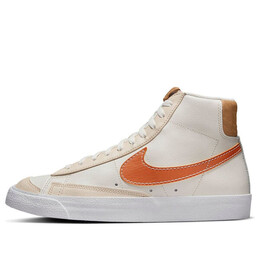 Кроссовки blazer mid '77 emb 'inspected by swoosh' Nike, мультиколор dq7674-001 | phantom/hot curry-pearl white