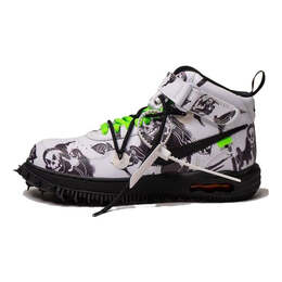 Кроссовки x off-white air force 1 mid 'grim reaper' Nike, белый dr0500-102 | white/multi-color