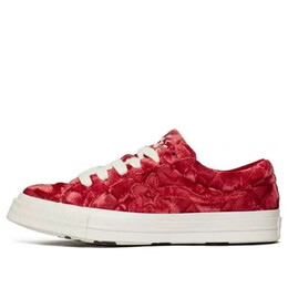 Кроссовки golf le fleur x one star 'quilted velvet cherry' Converse, красный 165598c | red