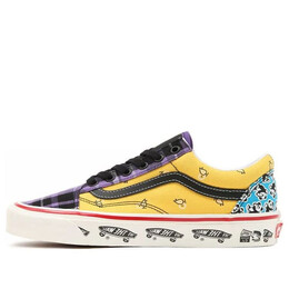 Кроссовки anaheim factory old skool 36 dx sneakers purple/yellow Vans, фиолетовый vn0a54f391a | purple/yellow