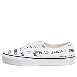 Кроссовки authentic x palace x calvin klein 'black white' Vans, черный vn0a5fbdqlz | black/white