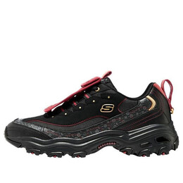 Кроссовки d'lites 1.0 'black red' Skechers, черный 802004-bkrd | black/red