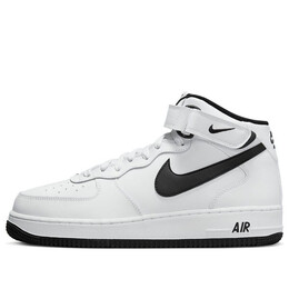 Кроссовки air force 1 mid '07 'white black' Nike, белый dv0806-101 | white/black