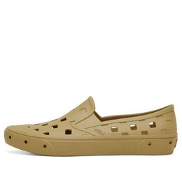 Кроссовки trek slip-on low tops casual skateboarding shoes yellow Vans, желтый vn0a5hf8bae | yellow