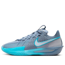 Кроссовки air zoom gt cut 3 ep 'ashen slate' Nike, мультиколор dv2918-402 | ashen slate/baltic blue/metallic gold/grey