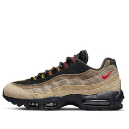 Кроссовки air max 95 'topographic' Nike, мультиколор dv3197-001 | off noir/university red/rattan/limestone