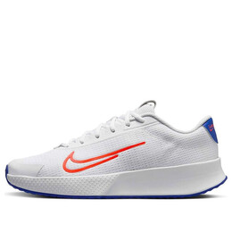 Кроссовки court vapor lite 2 'white hyper royal crimson' Nike, белый dv2018-106 | white/hyper royal/hyper crimson