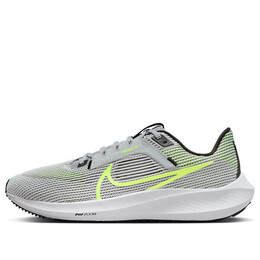 Кроссовки air zoom pegasus 40 'wolf grey volt' Nike, серый dv3853-004 | wolf grey/black/white/volt