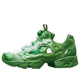 Кроссовки toy story x bait x instapump fury 'army men' Reebok, зеленый eg6465 | green