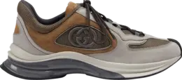 Кроссовки Gucci Run Sneaker 'Light Grey Brown', серый 749785 aab62 1441 | grey