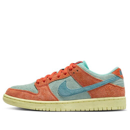 Кроссовки sb dunk low 'orange emerald rise' Nike, оранжевый dv5429-800 | orange/noise aqua-emerald rise-lemon chiffon