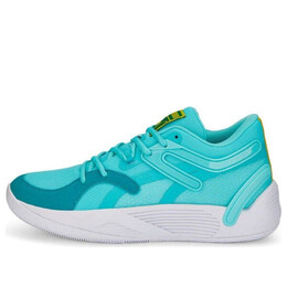 Кроссовки trc blaze court 'elektro aqua' Puma, мультиколор 376582-20 | elektro aqua/deep aqua