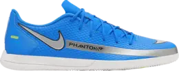 Кроссовки Nike Phantom GT Club IC 'Photo Blue Metallic Silver', синий ck8466 400 | blue