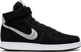 Nike Кроссовки Stussy x Vandal High 'Black', черный dx5425 001 | black