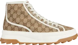 Кроссовки Gucci GG High 'Beige', коричневый 745999 20q20 9745 | brown