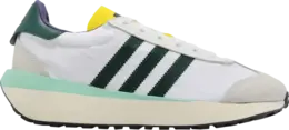 Adidas Кроссовки Country XLG 'White Collegiate Green Yellow', белый if8118 | white