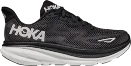 Hoka Кроссовки Wmns Clifton 9 'Black White', черный 1127896 bwht | black