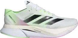 Adidas Кроссовки Adizero Boston 12 'White Green Spark', белый ig3321 | white