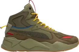 Кроссовки Puma RS-X Mid Militia Deep Lichen Green, зеленый 380422 01 | green