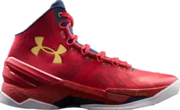 Кроссовки Under Armour Curry 2 Floor General, красный 1259007 601 | red