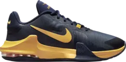 Nike Кроссовки Air Max Impact 4 'Midnight Navy University Gold', синий dm1124 401 | blue