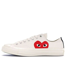 Кроссовки x comme des garcons play chuck 70 ox 'white' Converse, белый 150207c | white/red