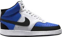 Nike Кроссовки Court Vision Mid Next Nature 'Game Royal Black', синий fq8740 480 | blue