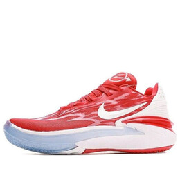 Кроссовки air zoom g.t. cut 2 'university red' Nike, красный dx6650-602 | university red/white