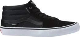 Кеды Vans Anti Hero x SK8-Mid Pro Grosso, черный ah sk8 mid | black