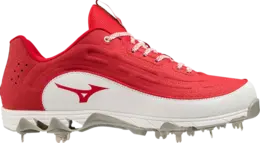 Mizuno Кроссовки 9-Spike Ambition 3 Low 'Red White', красный 320682 1000 | red