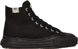Кроссовки Maison Mihara Yasuhiro Peterson OG Sole Canvas High 'Black', черный a01fw701 blk | black